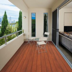 Millboard Enhanced Jarrah patio deck