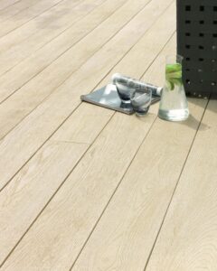 millboard Enhanced Limed Oak deck boards