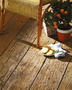 Millboard Weathered oak vintage deck boards