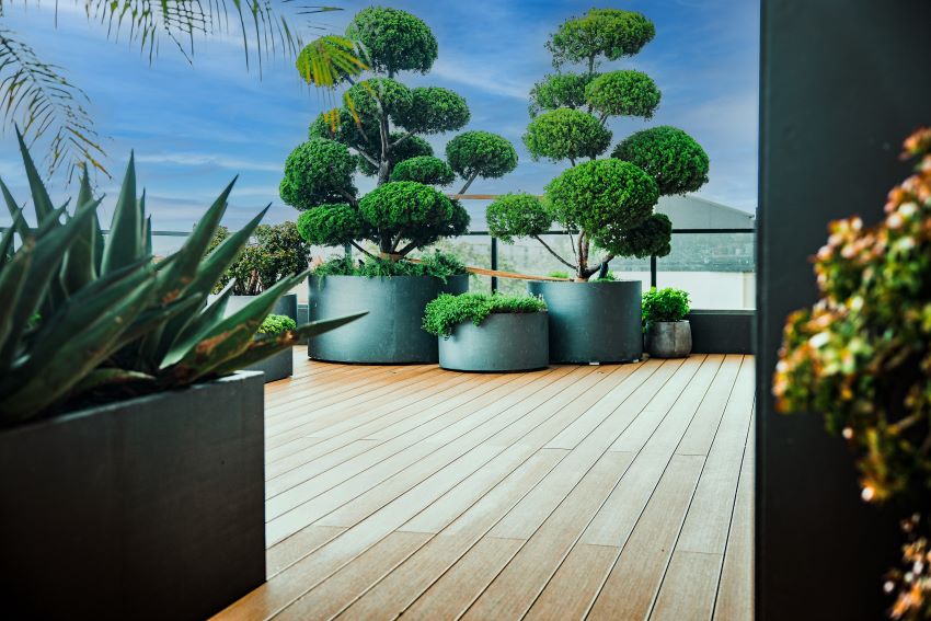 Composite decking by Timbertech Azek