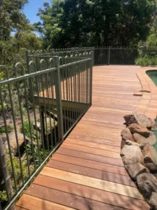 Spotted Gum deck