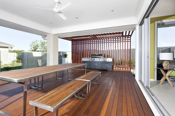 Spotted gum decking