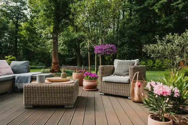 Garden deck