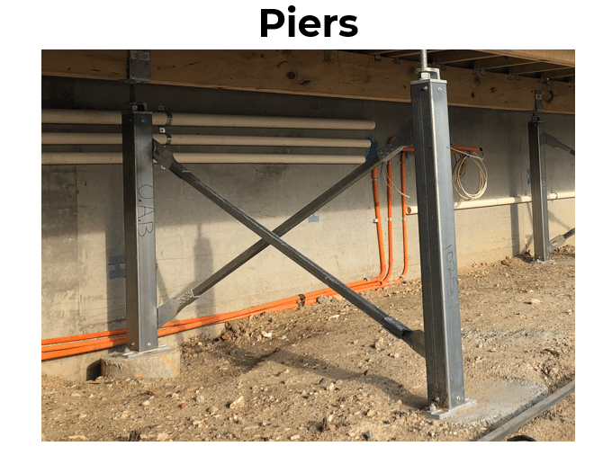 Concrete piers