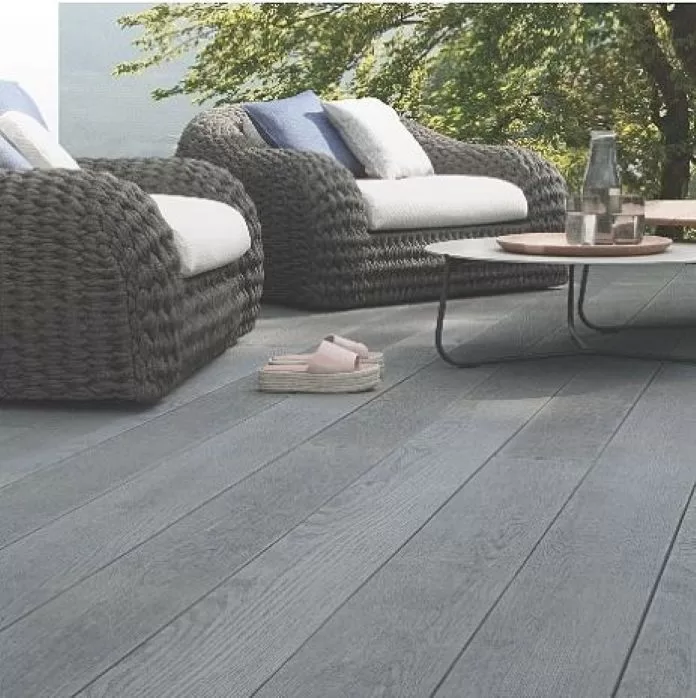 Installed Millboard decking