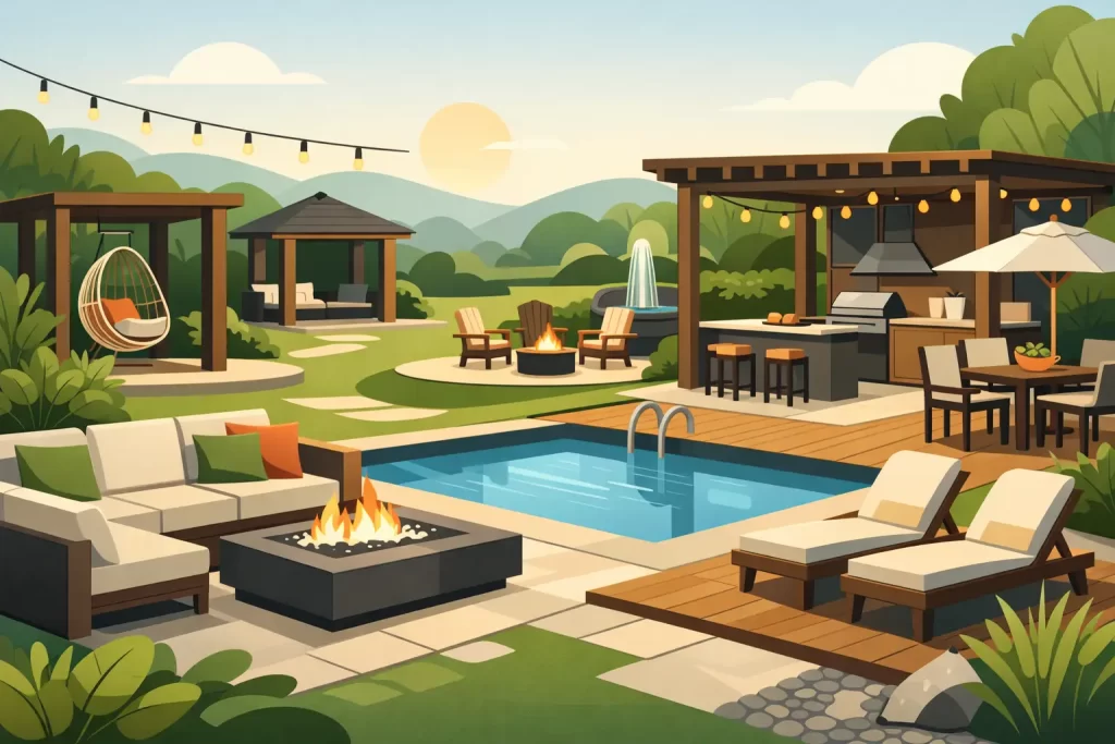 12 Backyard Outdoor Living Ideas That Last