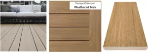 Azek Timbertech Composite deck boards