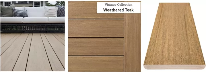 Azek Timbertech Composite deck boards
